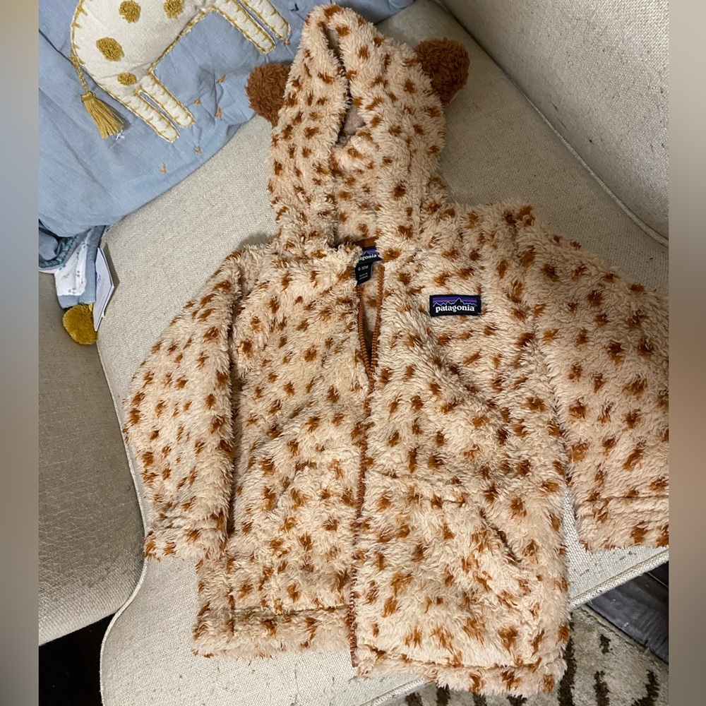 6-12M hooded Patagonia jacket